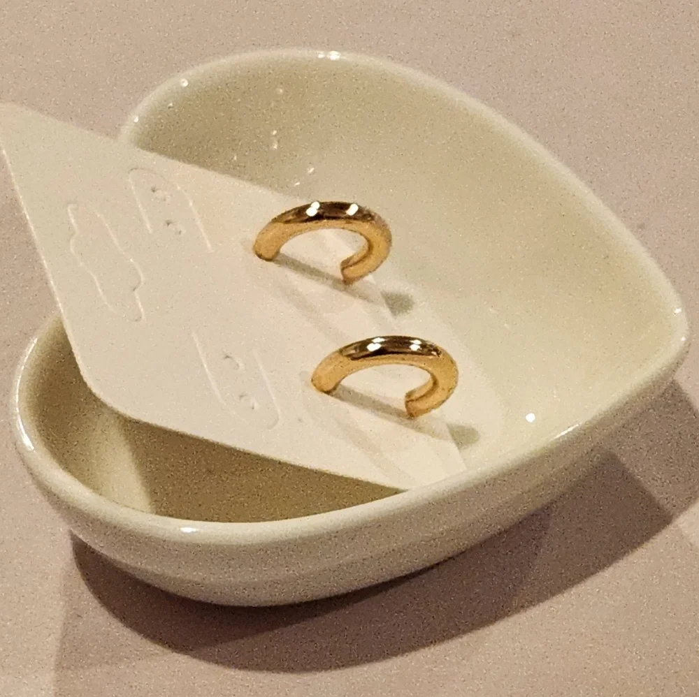 Chunky Gold-Toned Earrings